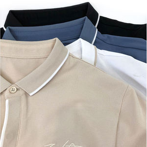 เสื้อเชิ้ตผ้าฝ้ายแท้ 100% คุณภาพพรีเมียม ขายส่ง รับทำโลโก้ แขนสั้น แห้งเร็ว ระบายอากาศได้ดี สำหรับผู้ชาย - Product Image 6