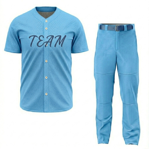 Nouveauté : Uniforme de baseball en tissu respirant, léger et confortable, coupe unisexe, idéal pour les vêtements de sport - Product Image 3