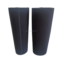 Genouillères de compression en néoprène fin avec logo personnalisé pour l'industrie, protection professionnelle douce, durable, respirante et confortable