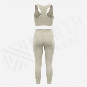 Vêtements pour femmes, impression de logo personnalisée, ensemble de yoga et de fitness, vêtements de sport, vêtements de gym, vêtements de sport athlétiques, tenues d'exercice - Product Image 2