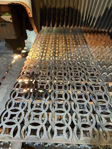 Panel de Cerca Decorativo de Acero con Corte Láser para Exteriores, Pantalla de Privacidad, Panel Metálico Decorativo con Corte Láser CNC para Hotel y Villa 2026 - Product Image 2