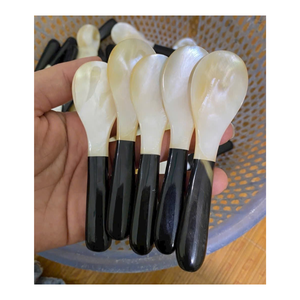 Cuchara de Nácar de Alta Gama Hecha a Mano con Concha Natural para Servicio de Alimentos Premium - Product Image 4