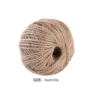 Cordón de Macramé de Fibra Natural de Yute – Cordón Trenzado Ecológico para Manualidades, Tejido y Decoración de Interiores - Product Image 5