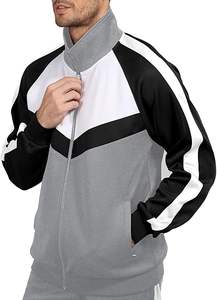 Ensemble de survêtements pour hommes, 2 pièces, survêtements de sport à fermeture éclair intégrale, ensembles de survêtements de jogging pour hommes - Product Image 4