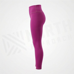 Leggings de sport taille haute pour femmes, respirants, sans coutures, collants de fitness, pantalons de yoga sublimés, tissus tricotés décontractés - Product Image 3