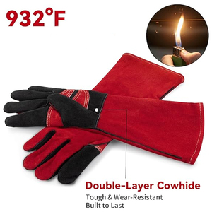 Gants de sécurité à prix avantageux, vente en gros, gants de travail en cuir de haute qualité, gants de sécurité au prix le plus bas - Product Image 2