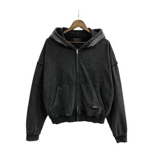 Conjuntos de Sudadera con Capucha y Pantalones Deportivos Ajustados de Estilo Vintage con Lavado Ácido, Personalizados y de Alta Calidad para 2024 - Product Image 2