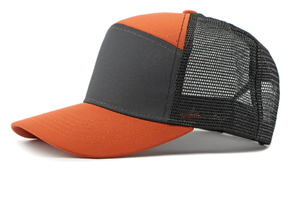 High Quality Custom 7 Panels <b>Plain</b> Flat Brim Sport <b>Caps</b> Baseball <b>Cap</b> - Product Image 3