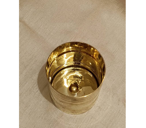Brass Flour And Rice <b>Measuring</b> Pot Cup High Quality Gold Brass Material Kitchen Supplies Wholesaling Product - Product Image 1