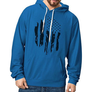 เสื้อฮู้ดดี้โอเวอร์ไซส์ ODM สำหรับผู้ชาย รุ่น Heavyweight Streetwear สีม่วงลายกาแล็กซี่ พิมพ์ลายกราฟิกแบบ Sublimation  ตกแต่งด้วย Rhinestone ระบายอากาศได้ดี - Product Image 4