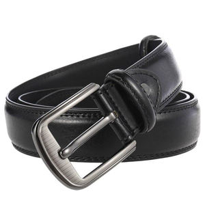 Cinturón de Vestir de Cuero para Hombre, Nuevo y en Oferta, Resistente, Transpirable, con Hebilla de Aleación, Personalizable, el Mejor Cinturón de Cuero Genuino - Product Image 2