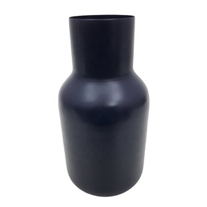 Centro de mesa decorativo de hierro para sala de estar, florero elegante de ala de Color azul azulado para decoración del hogar hecha a mano - Product Image 1