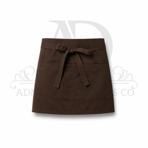 Delantal de Bistro Personalizado, Delantal de Cintura para Restaurante, Delantal de Chef y Camarero con Bolsillos para Hotel, Cafetería, Panadería, Uniforme de Cocina - Product Image 6