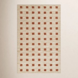 Neutral Tone Handspun Jute <b>Rug</b> for Eco Friendly Floor Covering Fits Natural Minimal and <b>Rustic</b> Color Schemes - Product Image 1