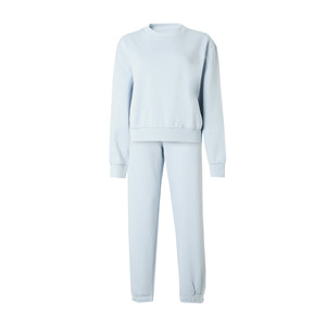 Conjunto Deportivo Ecológico 100% Algodón para Mujer, con Cuello Redondo, Pantalones Jogger y Diseño 2 en 1 - Product Image 4