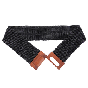 Top-Rated Luxury Handmade Comfortable Fashion Women's <b>Elastic</b> Stretchable Casual <b>Belt</b> Dress Waist Accessary Chain Beaded <b>Belt</b> - Product Image 3
