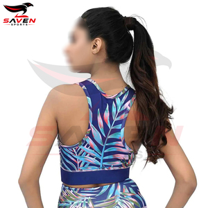 Sujetadores Deportivos con Estampado por Sublimación, Logotipo Personalizado, Producto de la Más Alta Calidad, Top Deportivo Transpirable para Yoga y Fitness - Product Image 2
