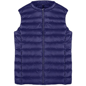 Chaleco Acolchado de Invierno 2026 para Mujer, Chaqueta Impermeable de Lana con Cierre de Cremallera, Chaleco sin Mangas con Bolsillos - Product Image 6