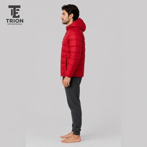 Nouvelle Veste Puffer Imprimée pour Homme 2026 – Blouson Rembourré Chaud d'Hiver pour Homme – Vente en Gros, Personnalisable OEM - Product Image 2