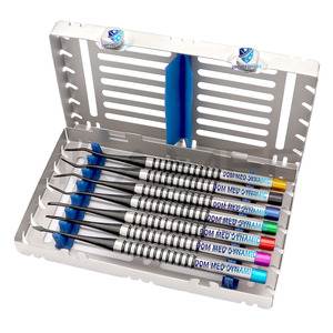 Kit de Cirugía Dental Manual para Implantes, Punzón de Tejido Hexagonal Interno, 5 Piezas, Instrumentos Quirúrgicos para Implantes Dentales de DOM MED DYNAMICS - Product Image 4