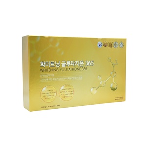 Capsules de glutathion coréen 550 mg avec acide hyaluronique et collagène de poisson - Product Image 1