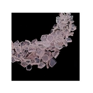 Cuentas de cuarzo rosa natural de forma elegante, cuentas de piedras preciosas lisas para la fabricación de joyería, venta al por mayor, suministro de cuarzo rosa a granel, India. - Product Image 3