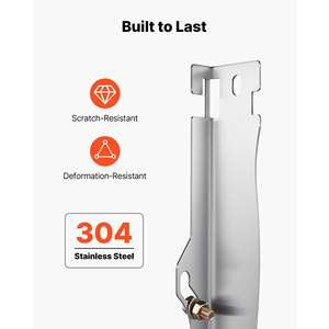 2pcs Stainless Steel Heavy Duty <b>Wheel</b> <b>Alignment</b> Tool Accurate Automotive Toe <b>Alignment</b> Plates 2 Measuring Tapes Home Use - Product Image 5