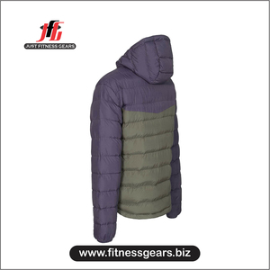 Chaqueta Acolchada con Capucha, Diseño Unisex, Nueva, de Alta Calidad, Informal, con Relleno de Plumón, Dos Tonos, Abrigo de Invierno a Prueba de Viento - Product Image 2