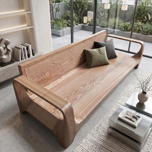 MT Furniture Modern Luxury Chesterfield Ash Wood Living Room <b>Sofa</b> Handcrafted <b>Set</b> with Rolled Arms for Villa Hotel Lounge - Product Image 3