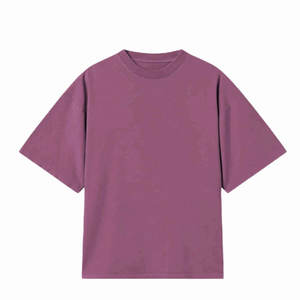 Camiseta Formal de Gran Tamaño, Tejida en Algodón 100% de Alta Calidad, Cómoda, Transpirable y Ecológica, 200g - Product Image 6
