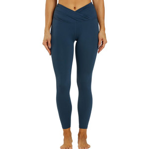 Leggings pour femmes avec logo OEM personnalisé, vêtements de fitness, pantalons de yoga, leggings de sport extensibles pour femmes, leggings de training taille haute pour femmes - Product Image 2