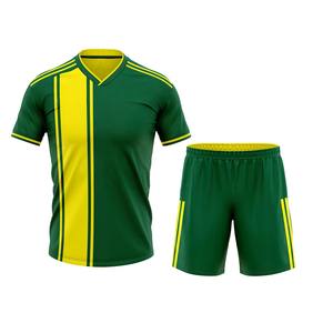 Venta al por Mayor de Conjuntos de Camisetas de Fútbol Personalizadas para Hombre 2026, Impresión de Nombre y Logotipo Personalizados, Uniformes de Fútbol para Equipos, Servicio OEM, 100% Poliéster - Product Image 2