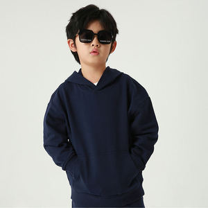 Sudaderas de Algodón para Niños al por Mayor con Bolsillo, Logotipo Personalizado, Sudaderas Casuales para Niños, OEM ODM, 100% Algodón - Product Image 2