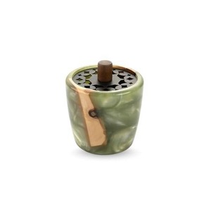NobleAura Acacia Resin Mubkhar – Porte-encens artisanal pour Bakhoor et Oud, pour des intérieurs islamiques élégants, provenant d'Inde - Product Image 4