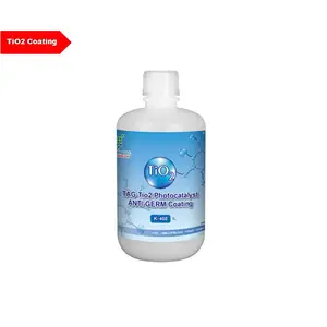 Taiwan Meilleure vente de 300ml photocatalyseur nano Tio2 spray pour revêtement antibactérien au dioxyde de titane TiO2