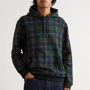 Sudaderas con Capucha a Cuadros Personalizadas para Hombre y Mujer, Sudadera con Capucha de Tartán Premium, Fabricante de Ropa Deportiva Casual - Product Image 3