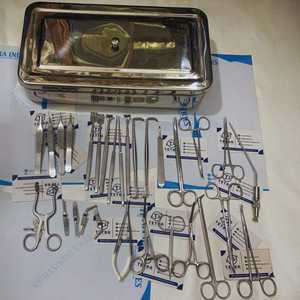 Juego de Instrumentos Quirúrgicos para Fístula Arteriovenosa (AV) de 30 Piezas, Acero Inoxidable, Instrumentos Quirúrgicos para Cirugía de Fístula Vascular, con Certificación CE - Product Image 4