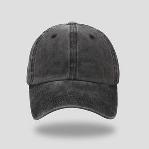 Wholesale 6 Panel Blank Washed Cotton <b>Baseball</b> <b>Cap</b> Vintage <b>Caps</b> and Hats Custom Dad Hat With Embroidery Logo - Product Image 1