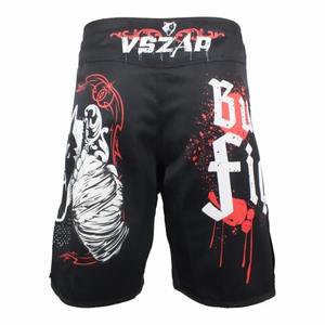 Pantalones cortos de MMA para hombre, con estampado, cintura elástica, para entrenamiento en gimnasio, kickboxing, ligeros, de secado rápido, coloridos, para artes marciales mixtas. - Product Image 2