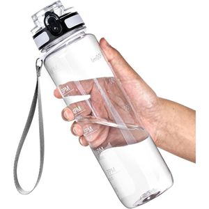 Borraccia Sportiva OLDLEY 32oz con Indicatore di Tempo Motivazionale, in Tritan Senza BPA, Bocca Larga, Antigoccia - Product Image 1