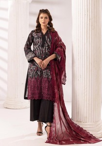 pakistani <b>suits</b> Cotton / Lawn shalwar kameez design for women high quality dress Embroidered Cotton / Lawn <b>Suits</b> - Product Image 6