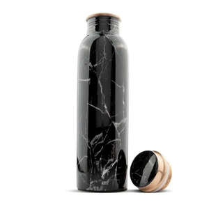 Botella de Agua de Cobre con Juego de 2 Vasos |   Juego de Regalo de Vasos Decorativos de Cobre con Diseño Floral - Product Image 2