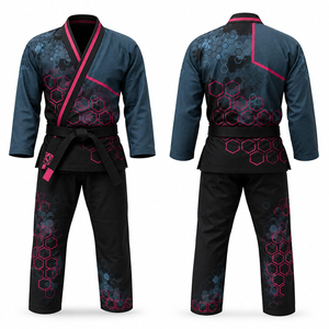 Kimono de karaté personnalisé de haute qualité avec broderie frontale, léger, pour Jiu Jitsu, unisexe, adulte - Product Image 5