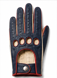 Gants de conduite en cuir tendance pour hommes et femmes, compatibles écran tactile, imperméables, protection UV, respirants, antidérapants, décontractés, pour l'extérieur - Product Image 4