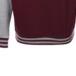 Veste universitaire pour homme en coton avec broderie chenille personnalisée, manches formelles, imperméable, respirante et coupe-vent - Product Image 6