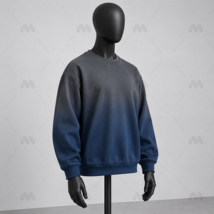 Sudadera con Capucha para Hombre, 100% Poliéster, Cuello Tejido, Color Sólido, Corte Holgado, Otoño, Casual, Cómoda, Transpirable, Ecológica - Product Image 2