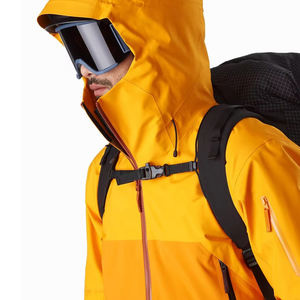 Chaqueta Cortavientos de Mezclilla Acolchada Impermeable y Transpirable para Hombre, con Logotipo Frontal, Color Sólido, MOQ Bajo, en Oferta - Product Image 4