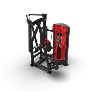 Máquina de entrenamiento de espalda y asiento ajustable de acero con carga de pin para gimnasio comercial - Product Image 1