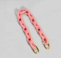Moule en résine pour chaîne rose avec anneaux dorés, accessoire de mode, thème ange, décoration d'intérieur