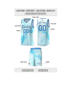 เสื้อบาสเก็ตบอลแบบกำหนดเอง 90S ฮิปฮอป เสื้อกีฬาพิมพ์ลายชื่อและหมายเลขส่วนตัวสำหรับผู้ชายและเด็ก - Product Image 2